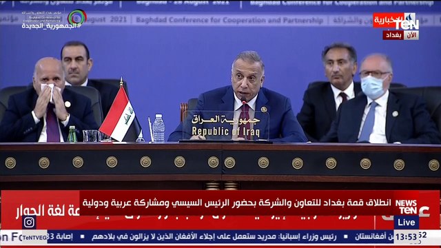 كلمة أحمد أبو الغيط أمين عام جامعة الدول العربية في إفتتاح مؤتمر بغداد للتعاون والشراكة