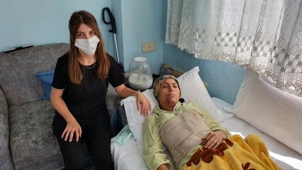 Son Dakika | Komşusu tarafından dövülen mağdur kadın Cumhurbaşkanına seslendi