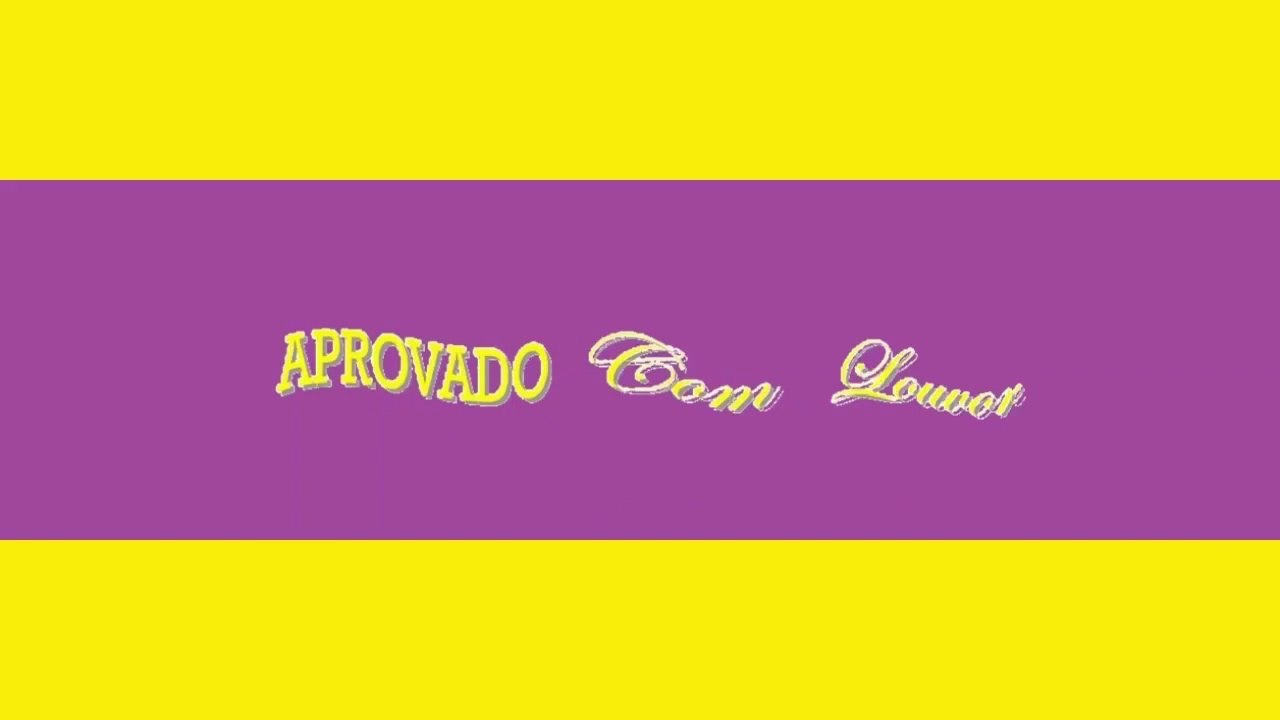 Aprovado com louvor