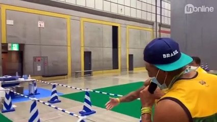 Atleta de Apucarana aproveita momento de lazer em Tóquio