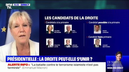 Nadine Morano n'est "pas favorable" à une primaire à droite
