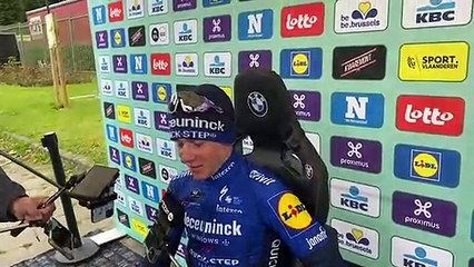 Brussels Cycling Classic 2021 - Remco Evenepoel : "J'étais vraiment surpris qu'ils aillent à droite"