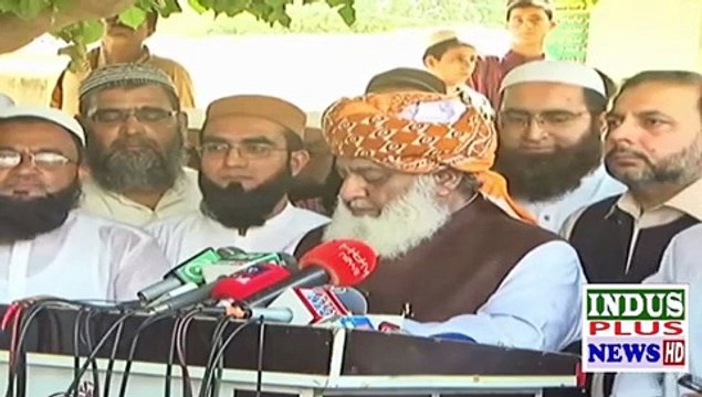 P D M Chairman Molana Fazal ur Rehman Blasting Press Conference On Govt | Indus Plus News Tv
