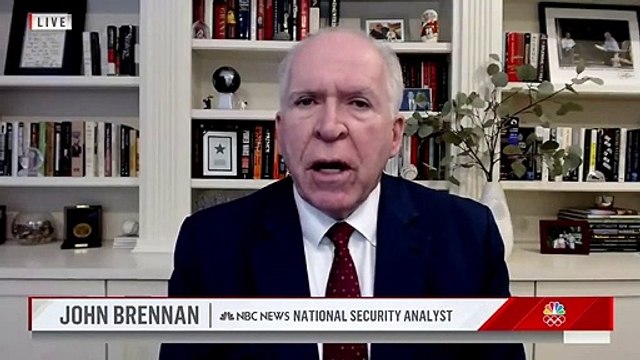 John Brennan, former Director, CIA says we have no alternative but to work with the Taliban