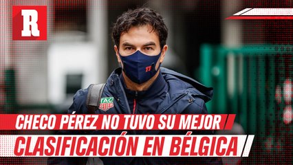 Checo Pérez saldrá en la séptima posición en el Gran Premio de Bélgica