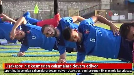 Uşakspor, hız kesmeden çalışmalara devam ediyor