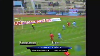 Trabzonspor 2-1 Kayserispor 23.12.1992 - 1992-1993 Turkish Cup 6th Round