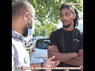 Vaccination à Marseille : Michèle Rubirola à la rencontre des habitants des quartiers Nord