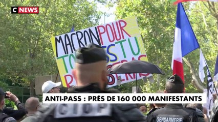 Anti-pass : près de 160 000 manifestants