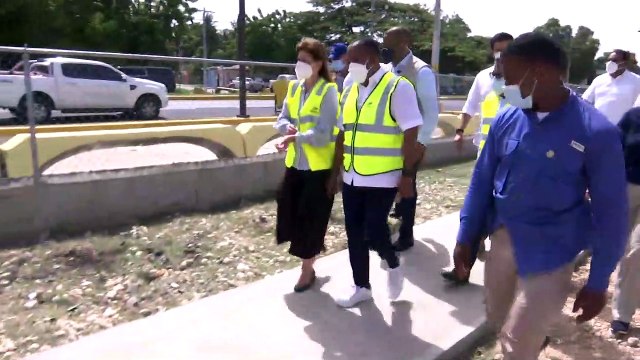 Recorrido supervisión helipuerto de Barahona