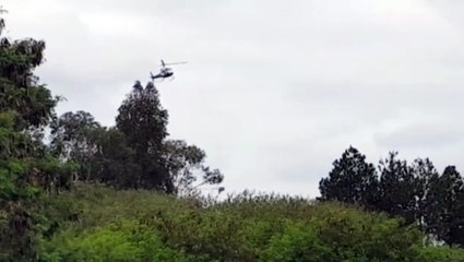 Menina de 12 anos, com múltiplas fraturas, é trazida a Cascavel com apoio do helicóptero