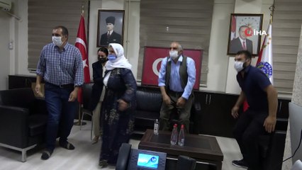 İkna yoluyla teslim oldu, ailesine kavuştu