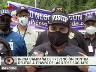 CICPC Inicia campaña de concientización en contra de los delitos electrónicos