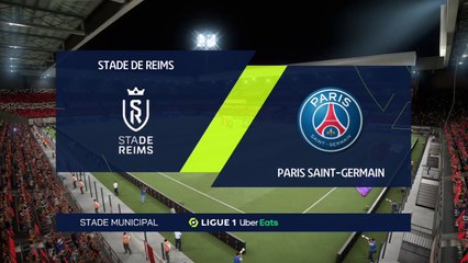 Reims vs Paris Saint Germain || Ligue 1 - 29th August 2021 || Fifa 21