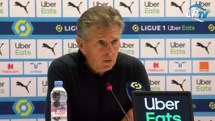 Puel : "Sous pression à cause de l'ambiance et du bruit du Vélodrome"