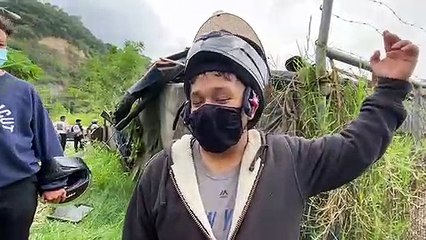 Testimonio del accidente en bajada de las Buganvilias zona 6 capitalina