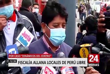 "Dinámicos del Centro": allanan vivienda de Vladimir Cerrón en Huancayo