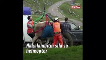 Swiss cows get helicopter ride from Alpine pastures | GMA News Feed
