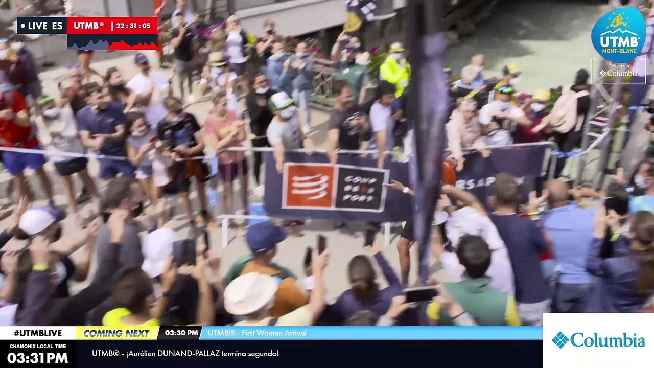 UTMB®️ 2021 Replay (ES) 6 - End Women