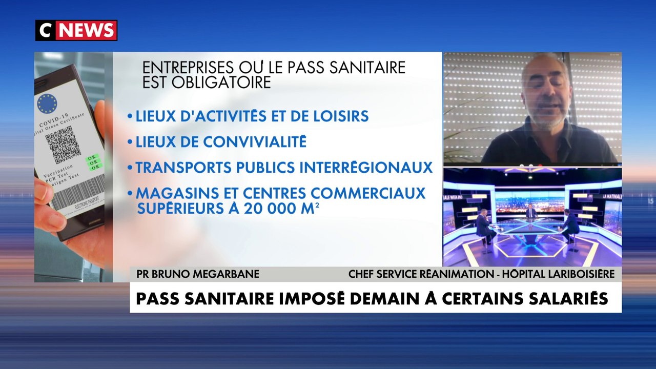 Dr Bruno Mégarbane : «Lorsque l'on est vacciné on a beaucoup moins de risque d'être contaminé»