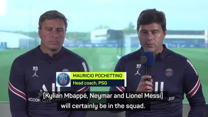 Download Video: Messi ‘excited’ ahead of PSG debut – Pochettino