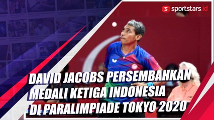 David Jacobs Persembahkan Medali Ketiga Indonesia di Paralimpiade Tokyo 2020