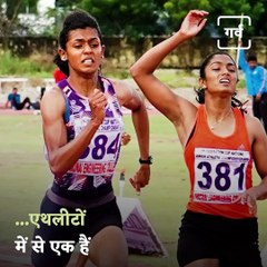 Sprinter Priya Mohan Receives Grand Welcome