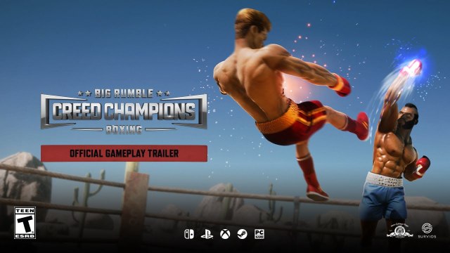 Big Rumble Boxing Creed Champions - Trailer de gameplay