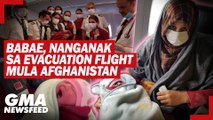 Afghan woman gives birth on evacuation flight to Britain | GMA News Feed