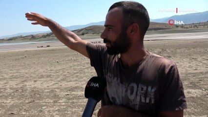 İşimiz çok zor... 64 kilometrekarelik Kılıçkaya Barajı çöle döndü!