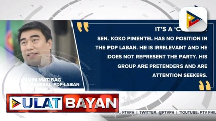 Atty. Matibag: Pres. Duterte, nananatiling chairman ng PDP-Laban