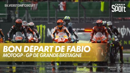 Le départ de la course - GP de Grande-Bretagne MotoGP