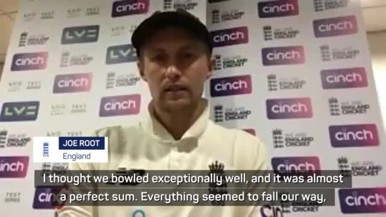 Root praises "phenomenal" Robinson after third Test victory