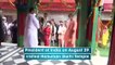President Kovind visits Hanuman Garhi Temple in Ayodhya.....