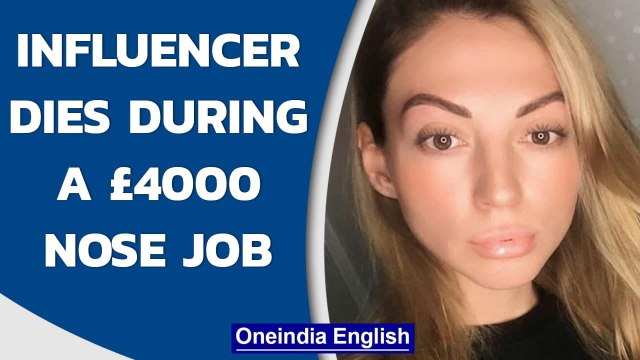 Russian influencer Marina Lebedeva passes away during a rhinoplasty worth £4000 | Oneindia News