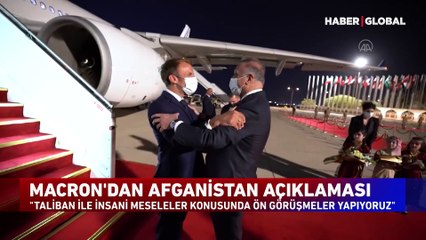 Macron Afganistan planını açıkladı! Fransa Taliban'ı tanıyacak mı?