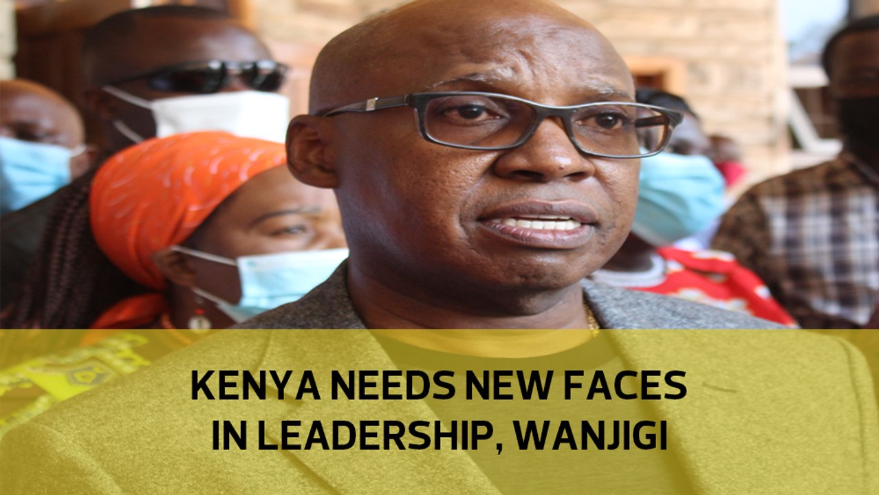 Kenya Needs New Faces In Leadership Wanjigi Video Dailymotion