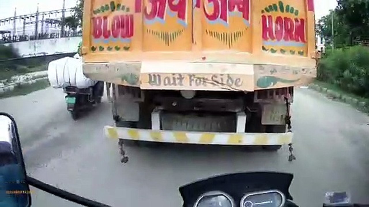 Delhi road traveling part -57