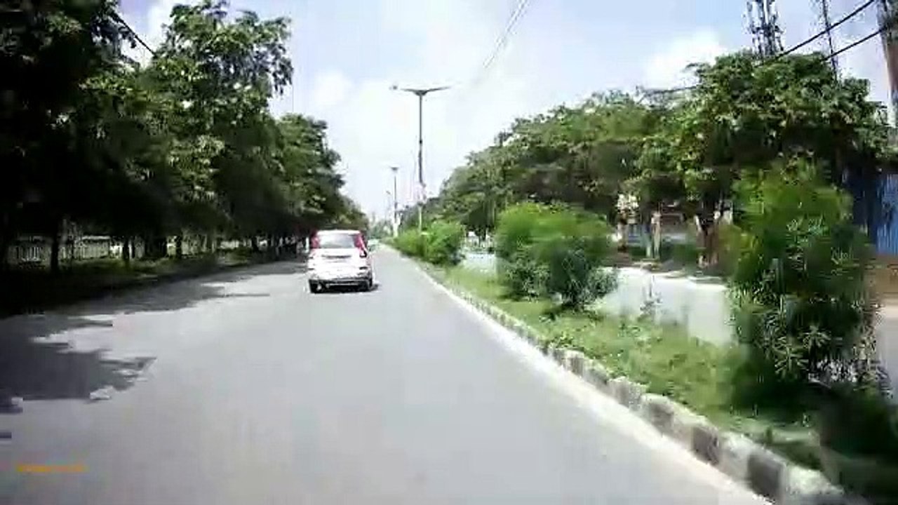 Delhi road traveling part -59