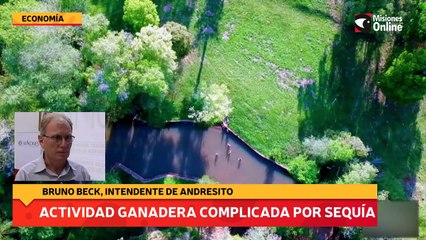 Actividad ganadera complicada por sequía