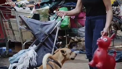 Famílias obrigadas a viver na rua em São Paulo
