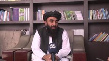 Taliban Sözcüsü Zabihullah Mücahid, AA'ya değerlendirmelerde bulundu