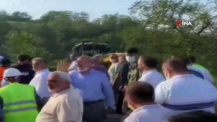 Bakan Solu, selde zarar gören Çatalzeytin ilçesini ziyaret etti