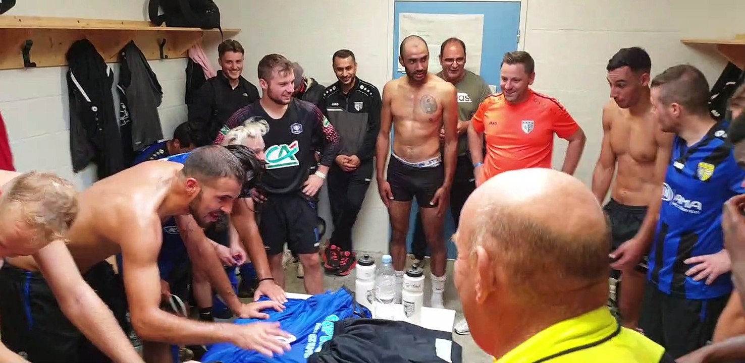 COUPE DE FRANCE 2ÈME TOUR ES MARNAY  1-3  ERN.29.08.2021  15H00 STADE DE MARNAY  70 JOIE VESTIAIRES