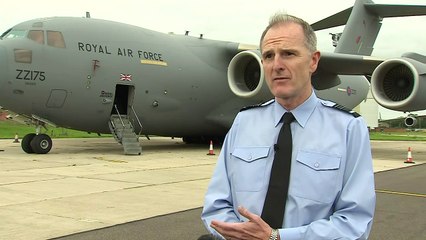 RAF Commander praises Afghanistan airlift operation