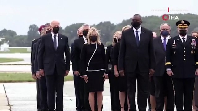 Joe Biden, Afganistan'da ölen ABD askerlerinin cenazelerini karşıladı