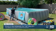 Now Pools: New Arizona company lets you rent above-ground pools for the summer