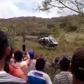 Homem morre e sete pessoas ficam feridas após colisão entre carros; helicóptero resgatou vítimas