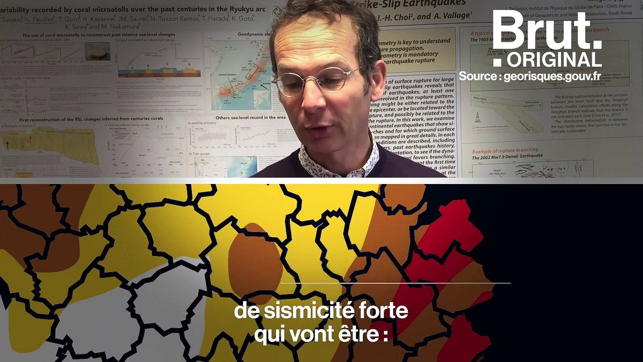 Tremblements de terre : la carte de France des zones sismiques