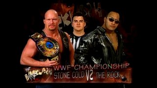 The Rock vs. Stone Cold Steve Austin (WWF Backlash 1999)
